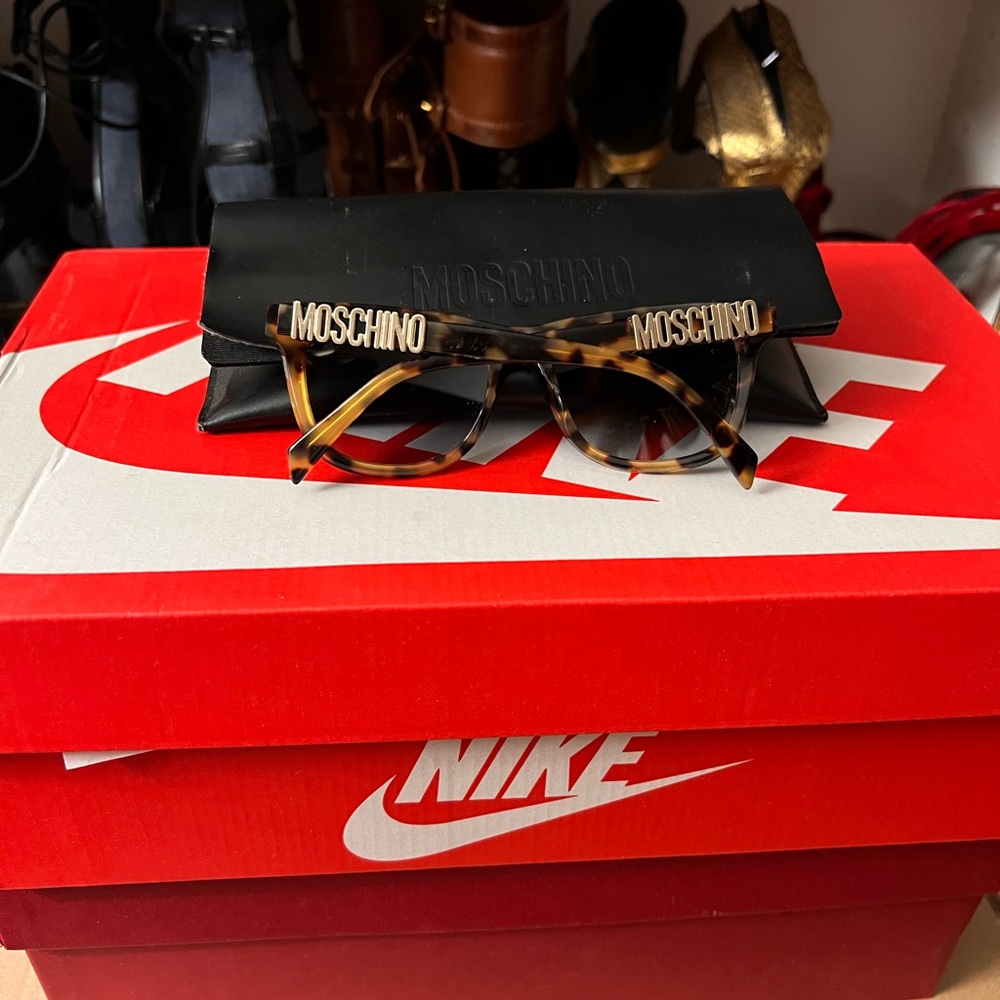 Moschino Tortoise Sunglasses